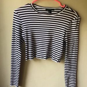 Striped Crop Top